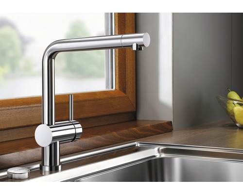Blanco keukenkraan LINUS-F chroom 514277