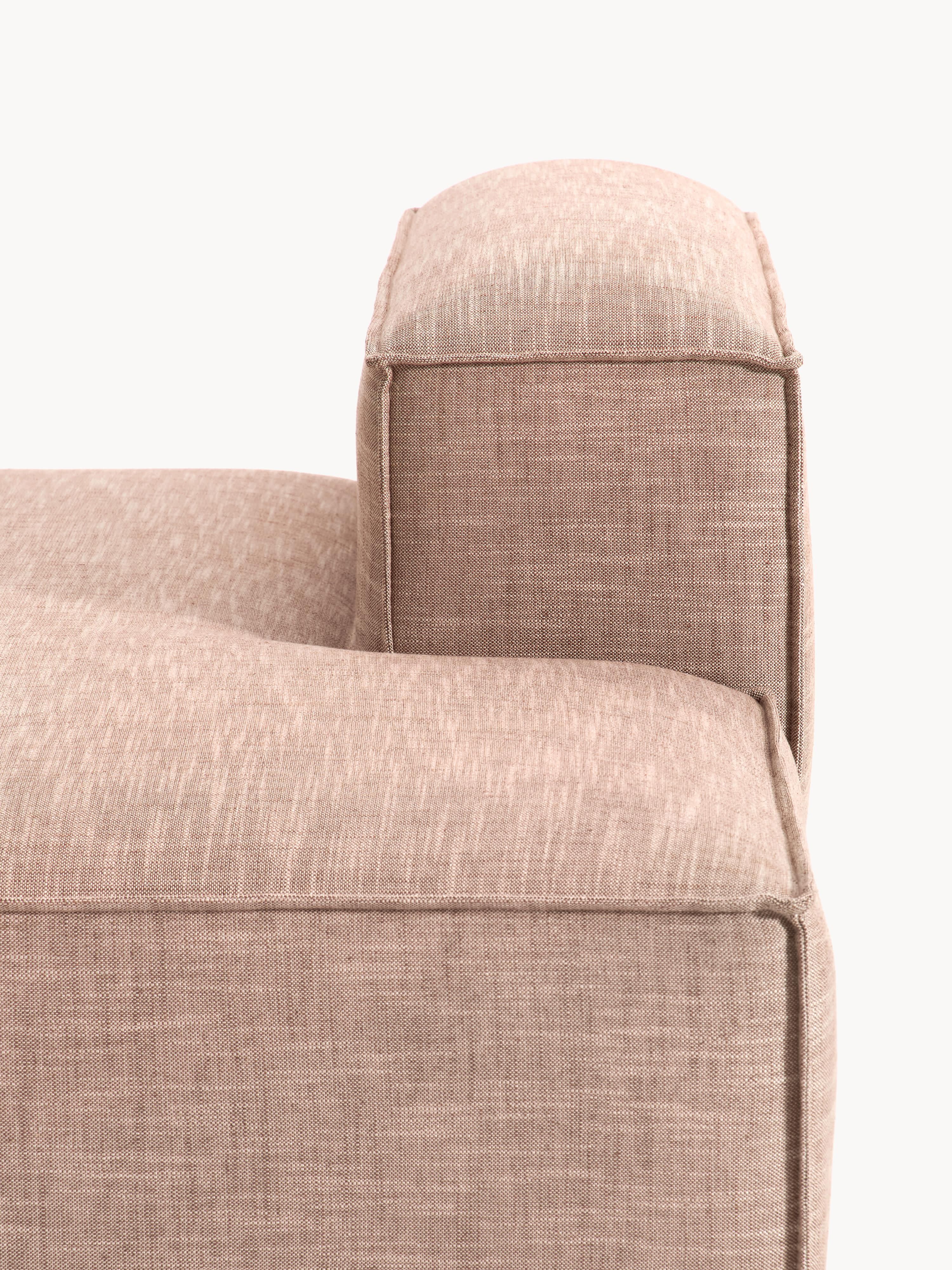 Chaise longue module Lennon van linnenmix