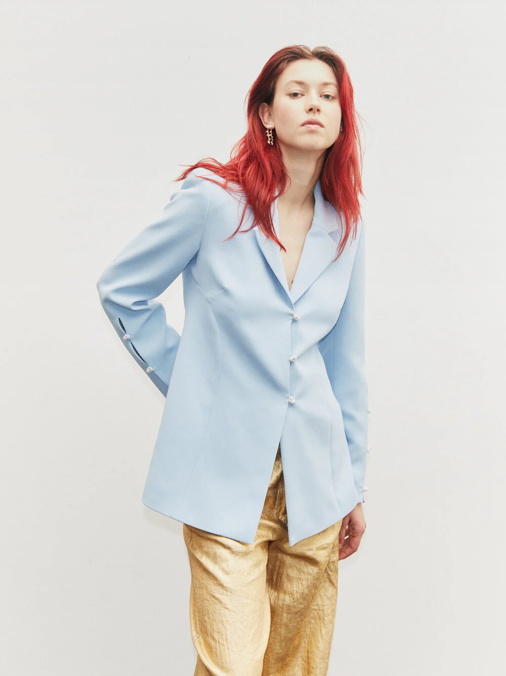 Stine Goya  Rory blazer - Grey Down