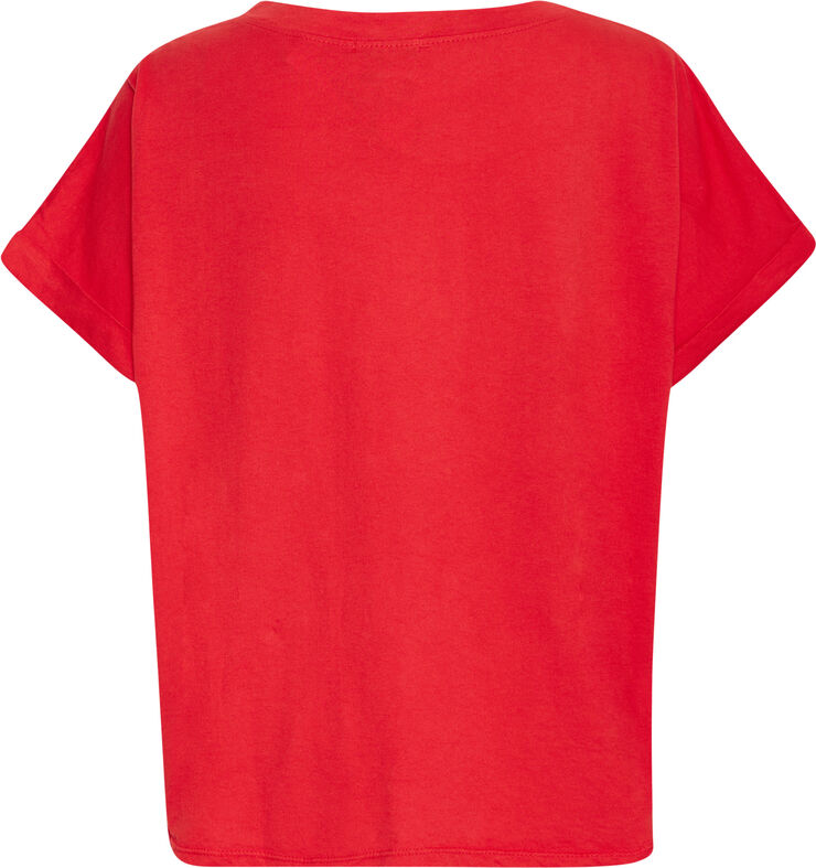 Sorbet SBJACEY FLOWER TEE Ribbon red