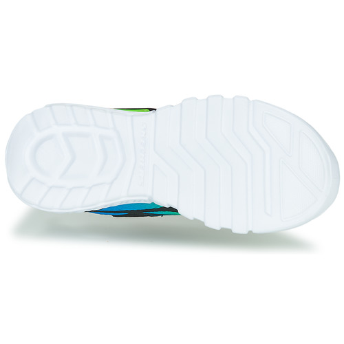 Skechers - FLEX-GLOW - Noir / Bleu / Vert