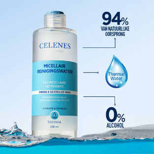 Celenes by Sweden Thermal Micellair Reinigingswater - Droge/Gevoelige Huid 250ML