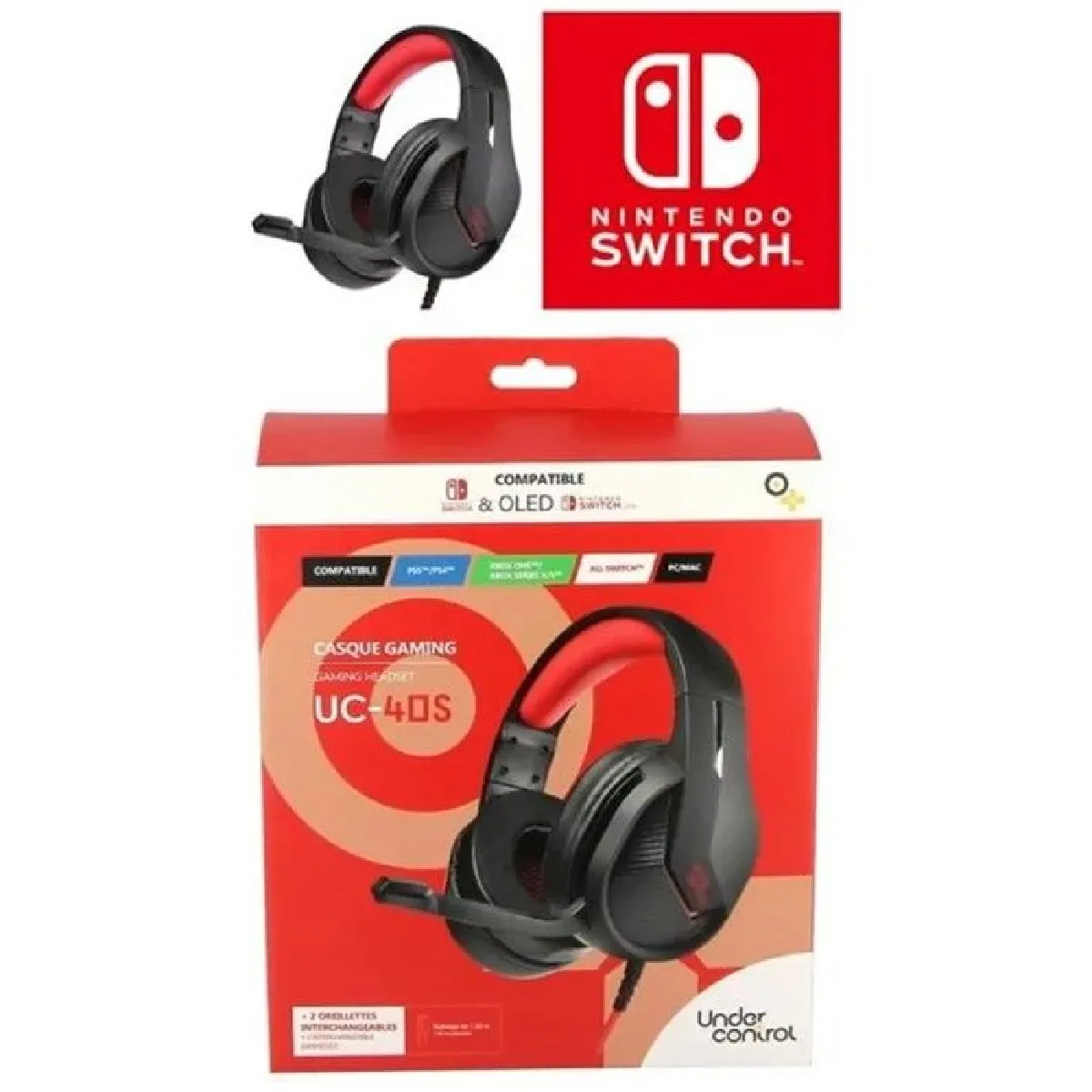 Under Control Casque PC Gamer Switch Pro-SH3