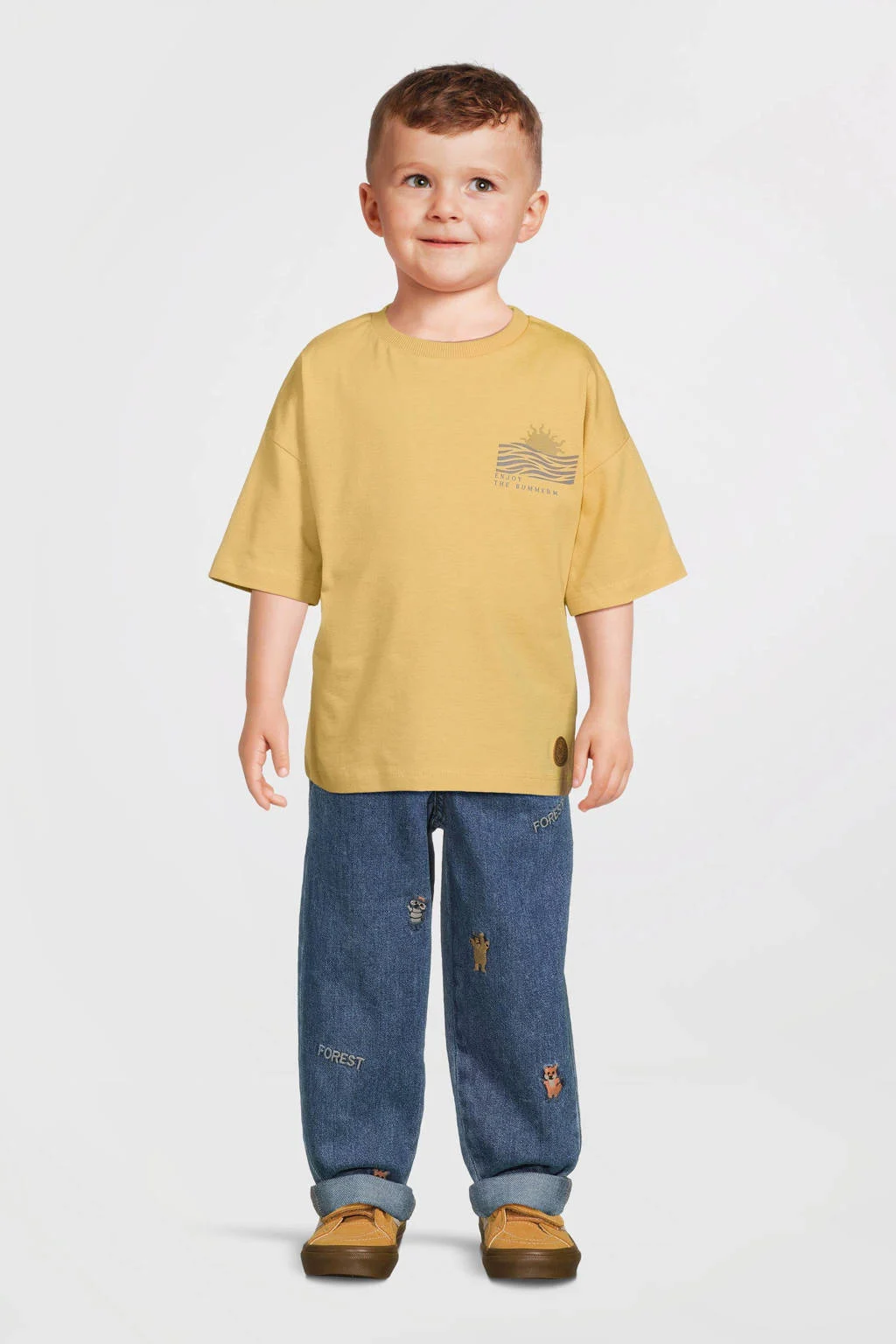Koko Noko t-shirt geel