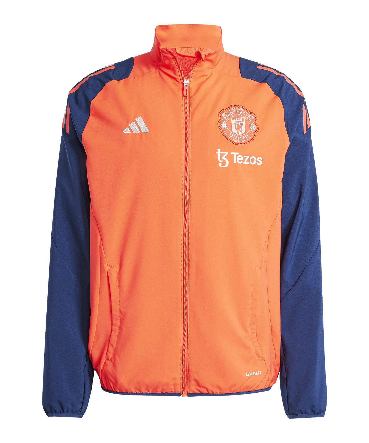adidas Manchester United Prematch Jacket 2024/2025 Blau