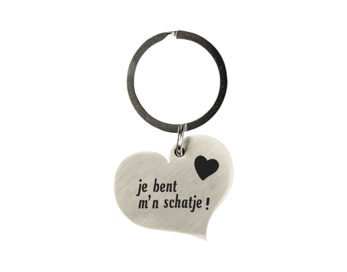 Sleutelhanger M'N Schatje 10cm
