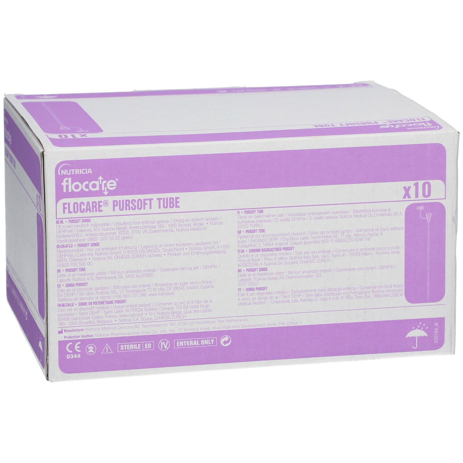 Flocare PURSOFT Sonde Ch8-60 cm