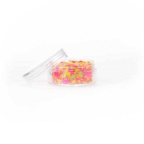 Chunky glitter fluoresent mix