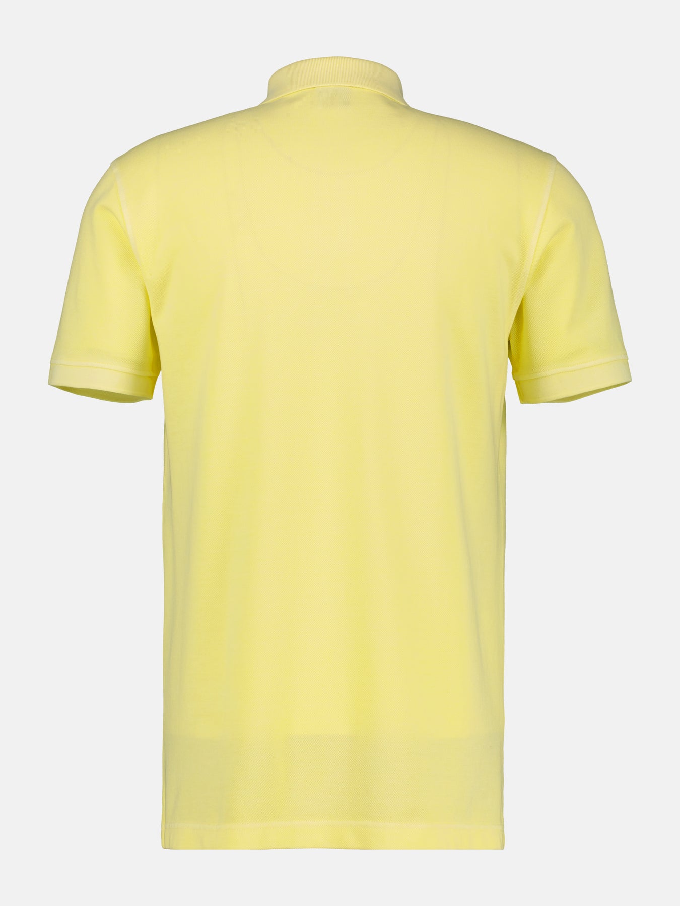 Herren Poloshirt in gewaschener Optik