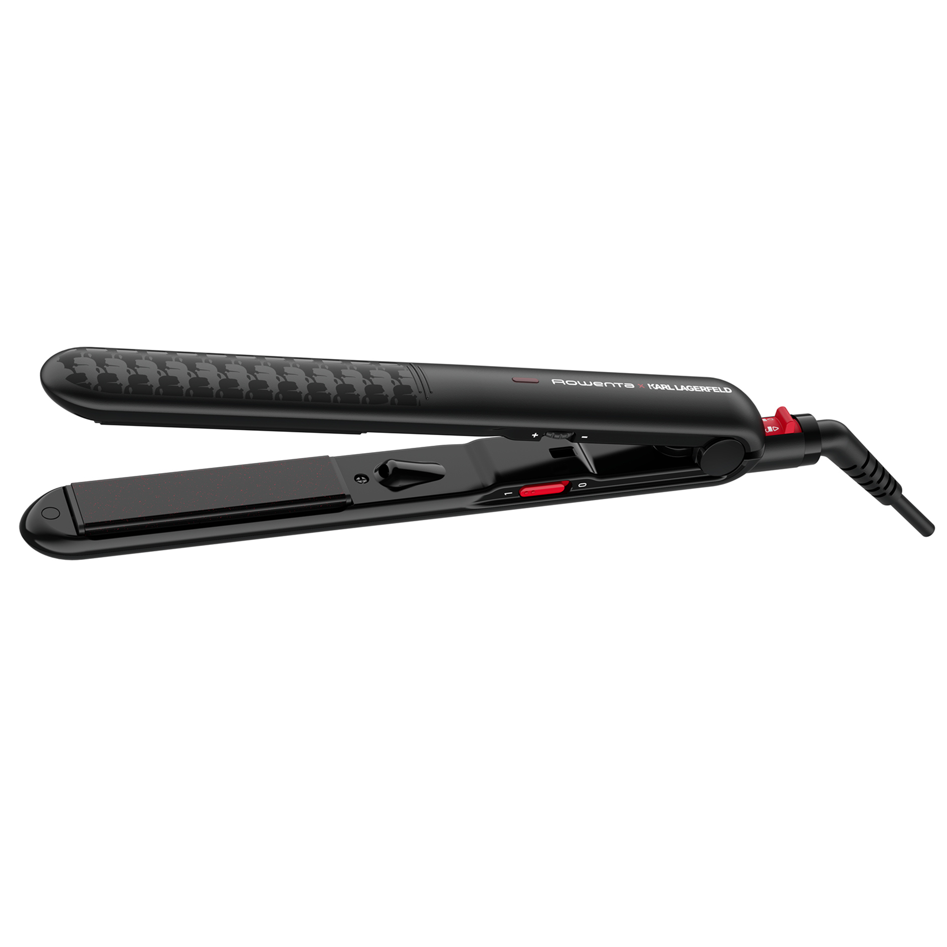 ROWENTA Glätteisen SF321L - schwarz - mit Temperaturanzeige