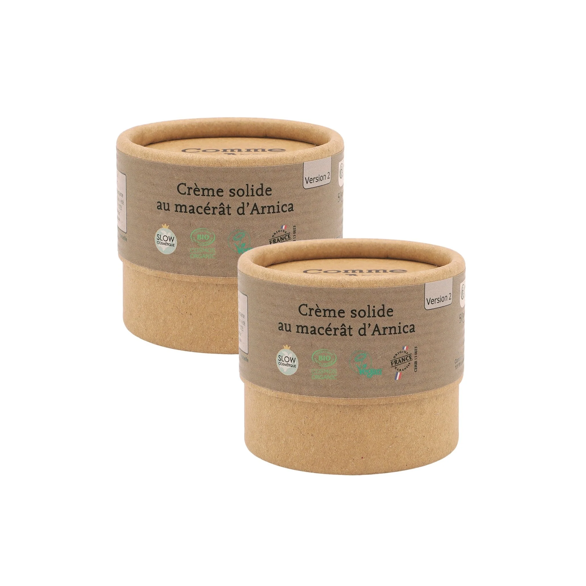 Crème solide au macérât d'Arnica - Version 2 - 1 crème - 50g