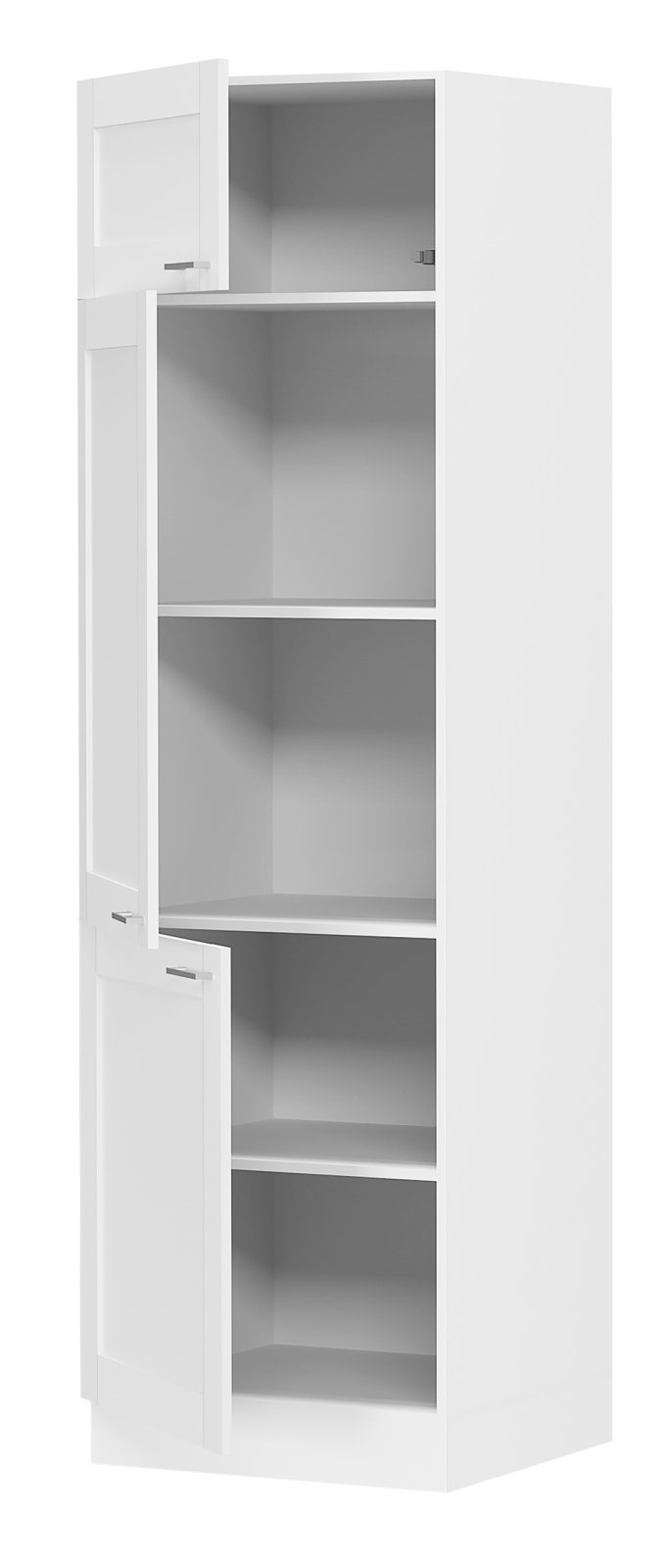 Hochschrank COLURA - weiß - 60 cm