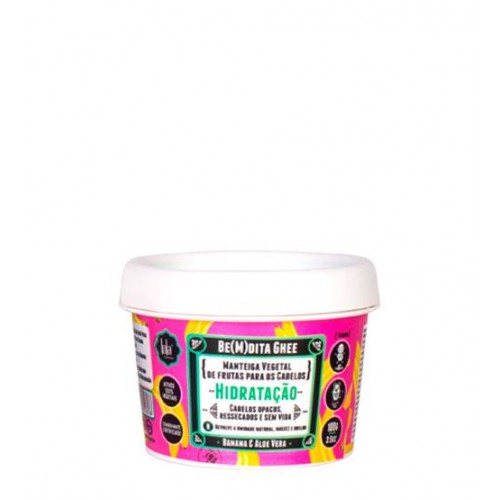 Lola Be(M)Dita Ghee Másc. Hidratação Banana E Aloé Vera 100g