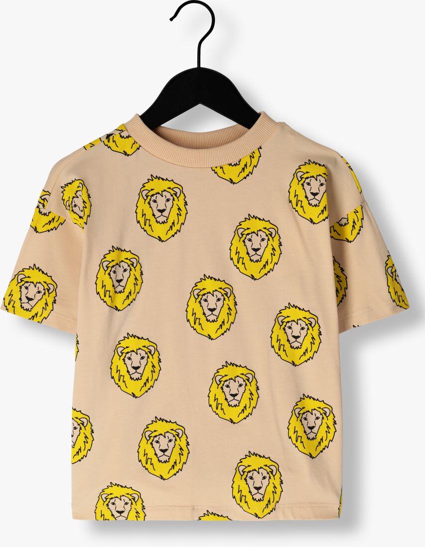 CARLIJNQ gele carlijnq t-shirt lion - oversized t-shirt