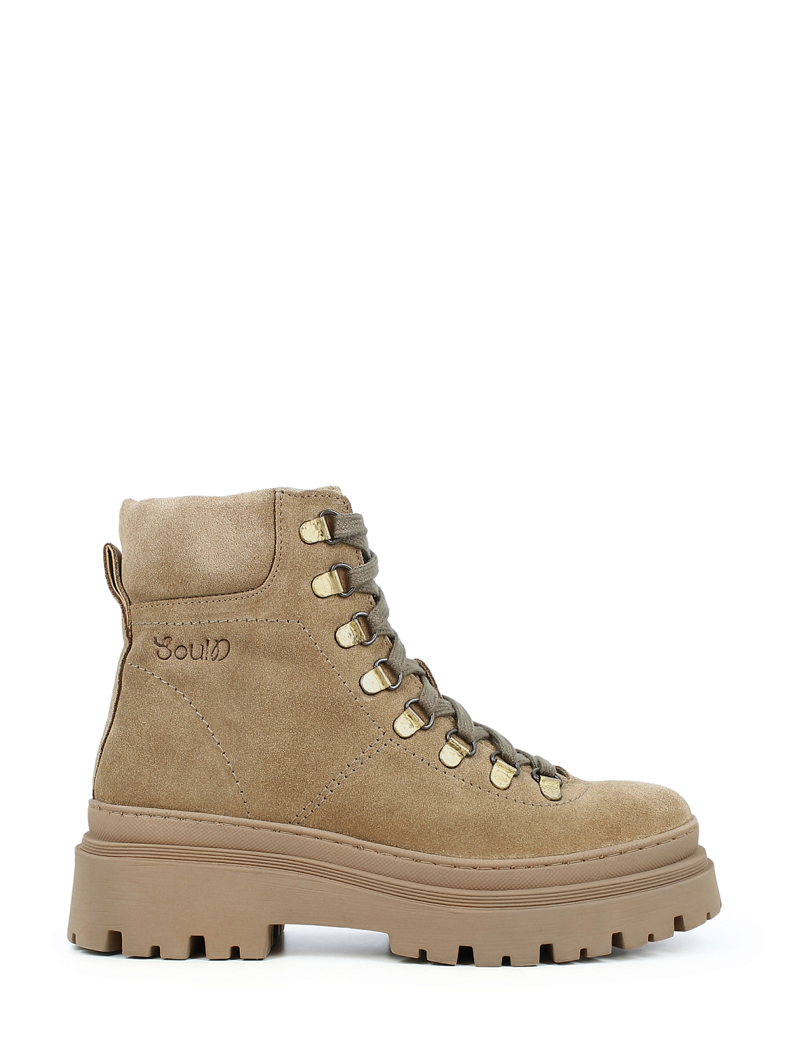 SOULD Arezzo Suede Boots Camel