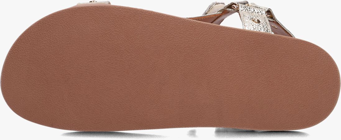 gouden stefano lauran platte sandalen 89863 1660