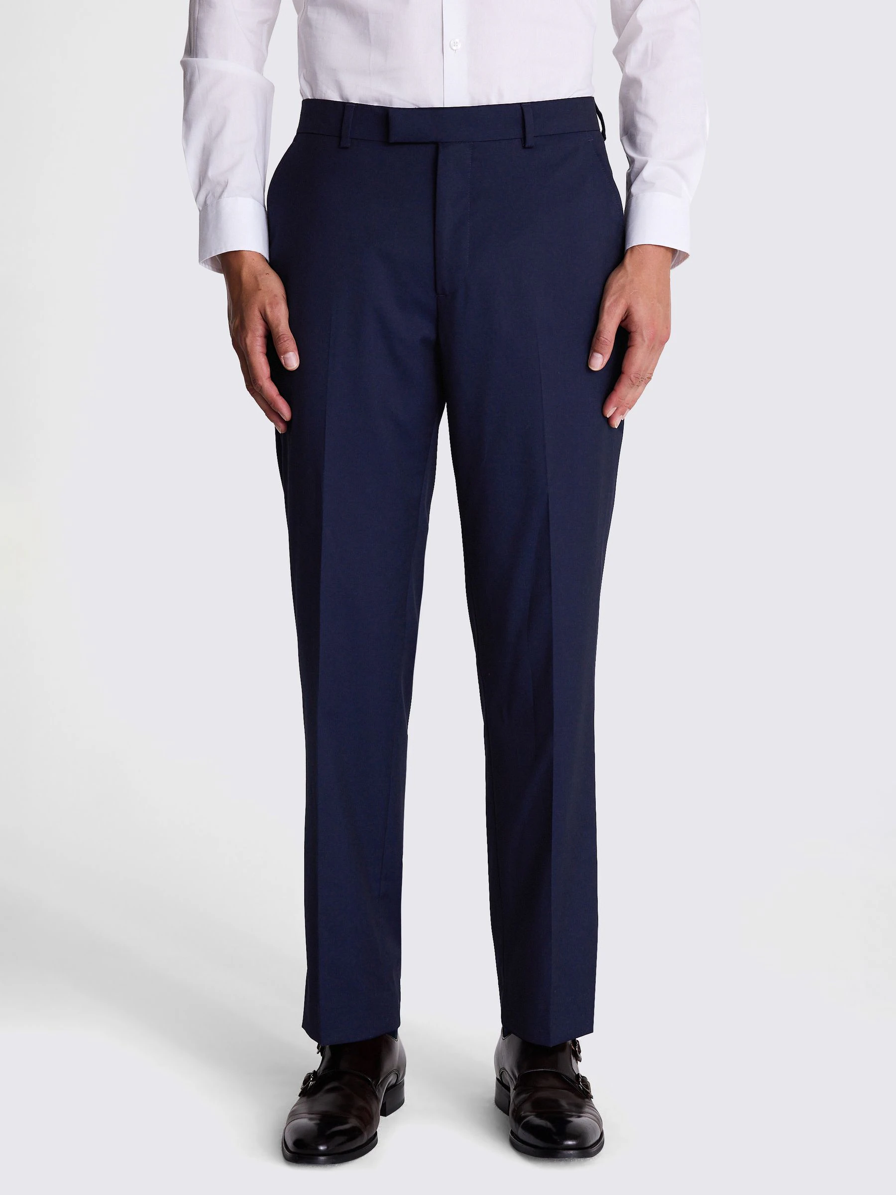 MOSS Regular Fit Stretch Trousers