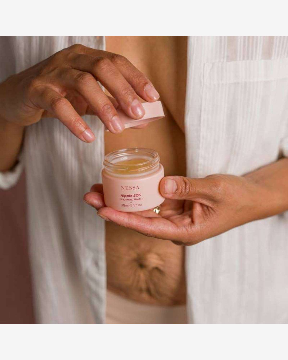 Brystvortekrem – 100% Naturlig – Nipple SOS – 30ml