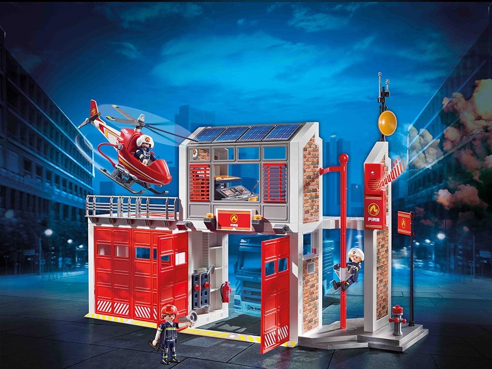 Playmobil® Konstruktions-Spielset »Grosse Feuerwache (9462), My Action Heroes« Made in Germany