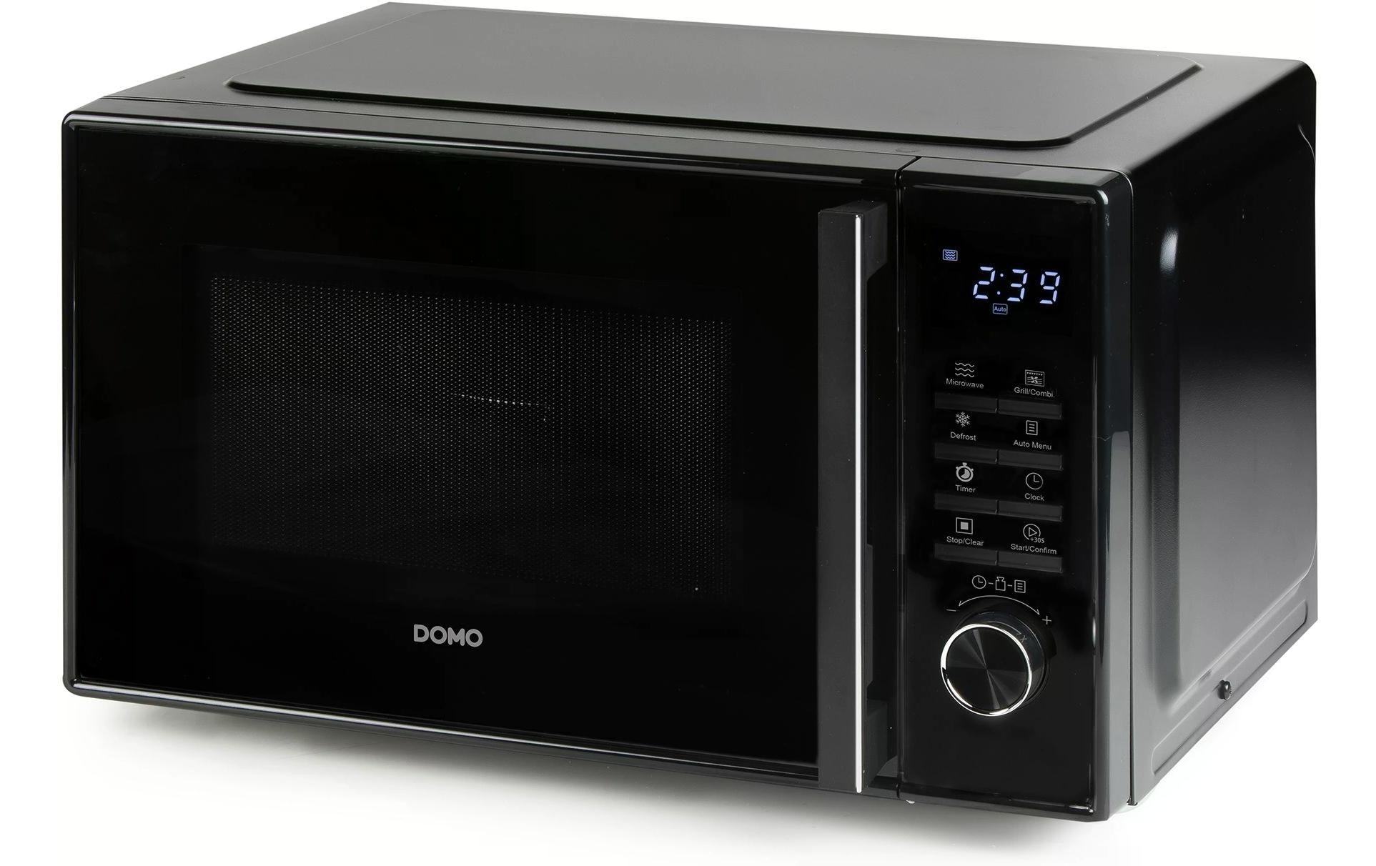 Domo Mikrowelle »mit Grill DO22501G Schwarz« 1000 W