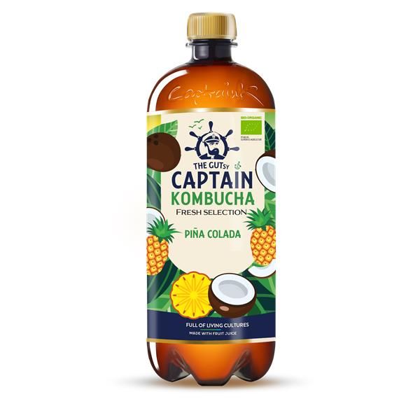 Kombucha Bio Fresh Bebida Ananás Coco