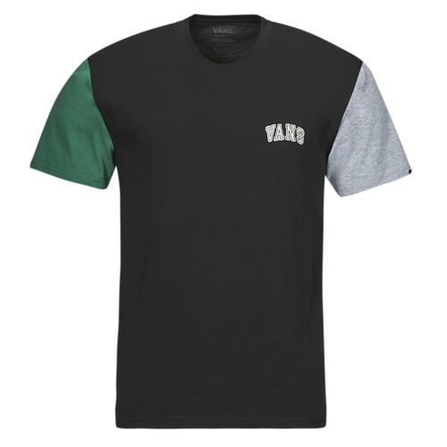 Vans - COLORBLOCK VARSITY SS TEE - Noir