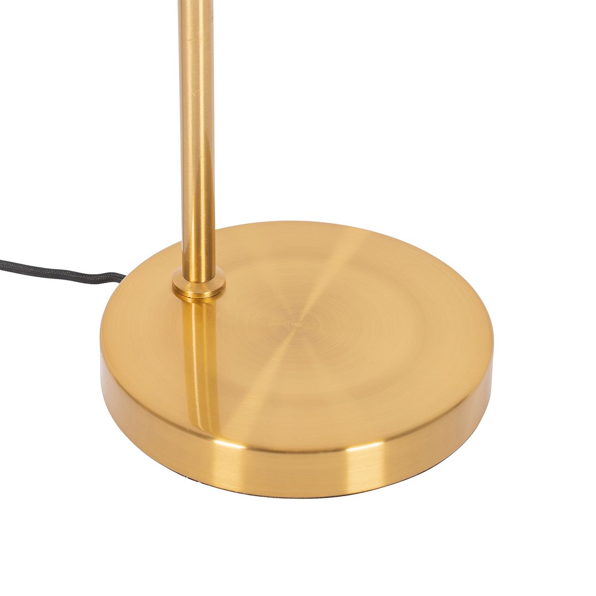 Art Deco tafellamp goud en opaal glas - Flore