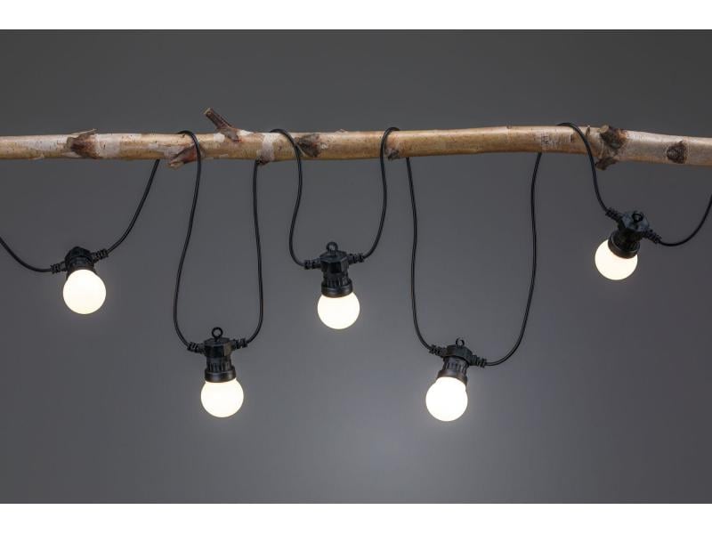 Paulmann Lichterkette Plug & Shine 680 cm, Weiss Dekoratives Lichtobjekt für den Aussenbereich
