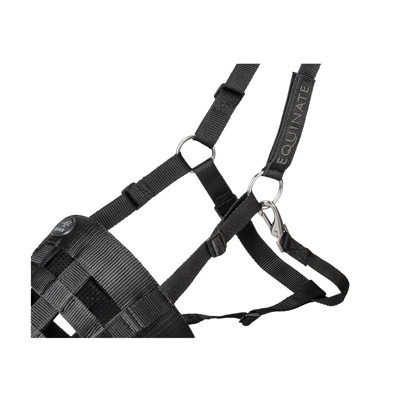 Equinate Fressbremse Grazeguard mit Polsterband WB (Warmblut)
