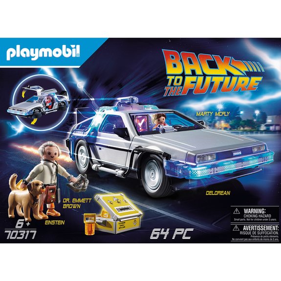 Back to the Future DeLorean Playmobil 70317