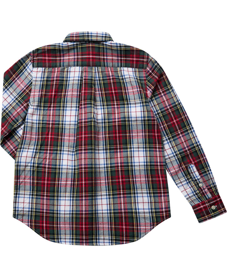 Polo Ralph Lauren BRUSHED OXFORD-LS BD PPC-SI-SPS White/red multi