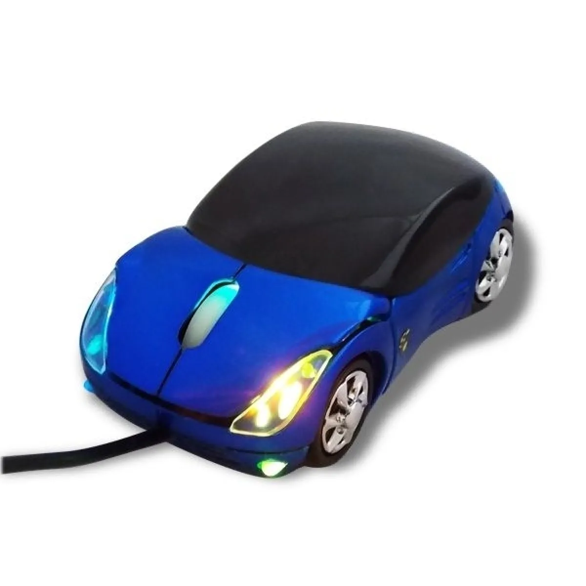 Totalcadeau Souris Optique USB Voiture - Jaune