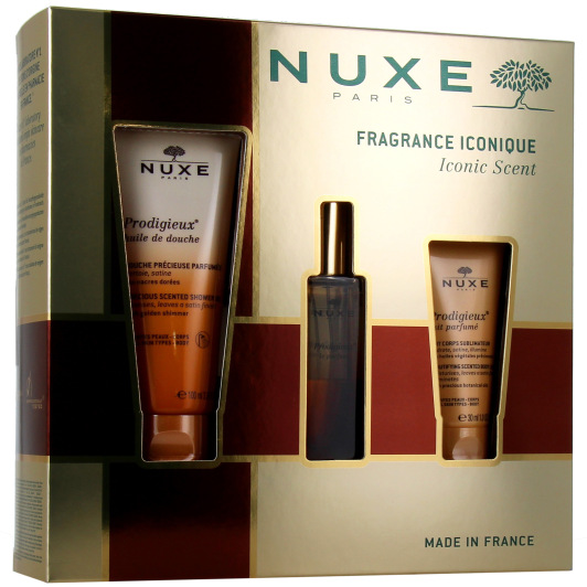 Nuxe coffret Fragrance Iconique : gamme Prodigieux - Idée cadeau