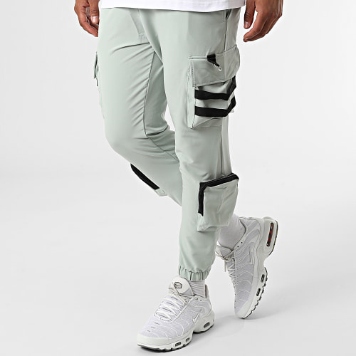 Ensemble Tee Shirt Poche Et Pantalon Jogging F22-910T Turquoise Blanc