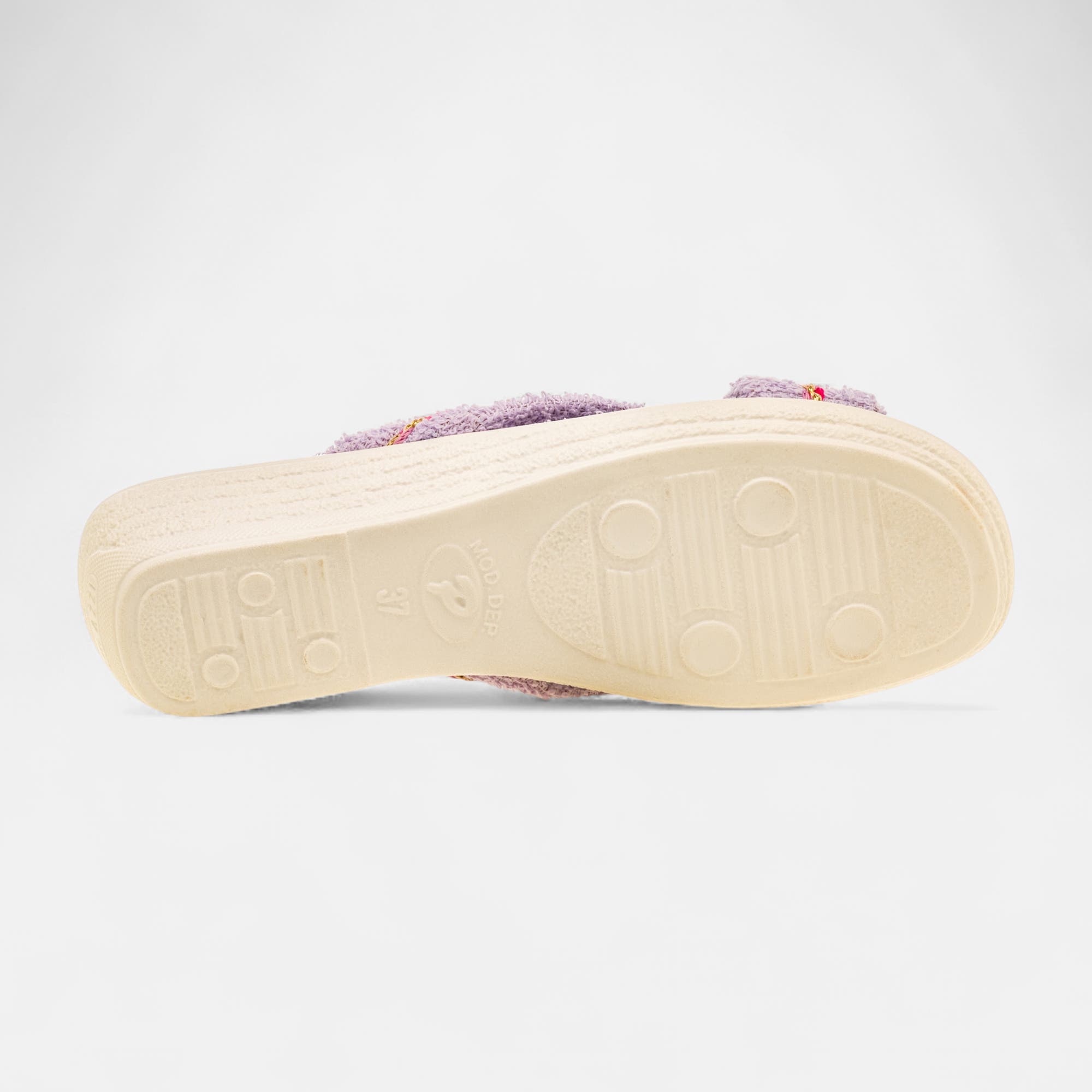 Pantoufles mules Femme violet