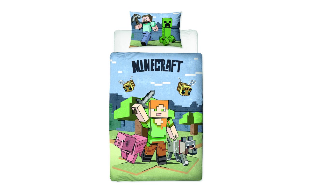 Minecraft dekbedovertrek 140x200