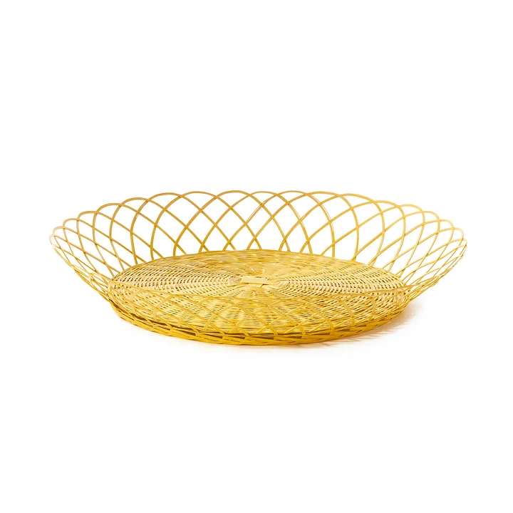 Pols Potten - Bakkie Korb XXL, rund Ø 70 cm, gelb