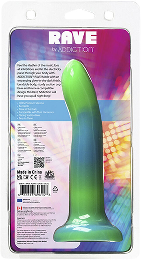 ADDICTION ADDICTION - RAVE DONG BLUE/GREEN Blue/green