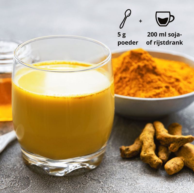 Purasana Kurkuma Gember Latté Bio 120 gr