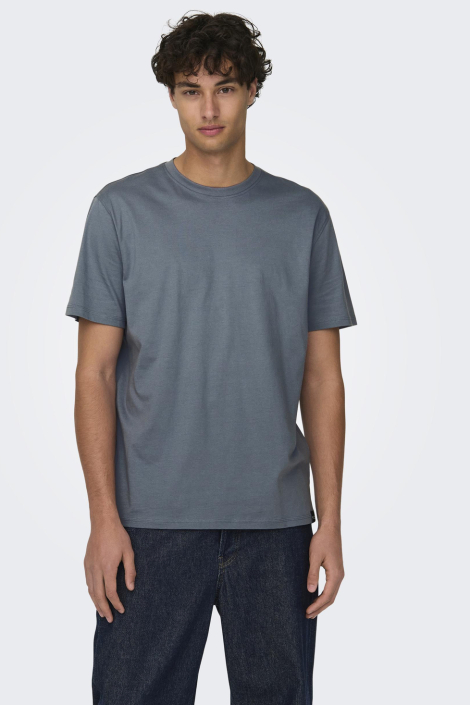 Only & Sons blauwe heren t-shirt