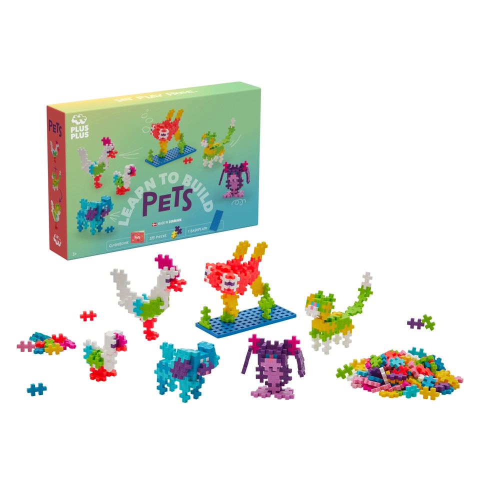 Plus-Plus - Learn to Build Pets