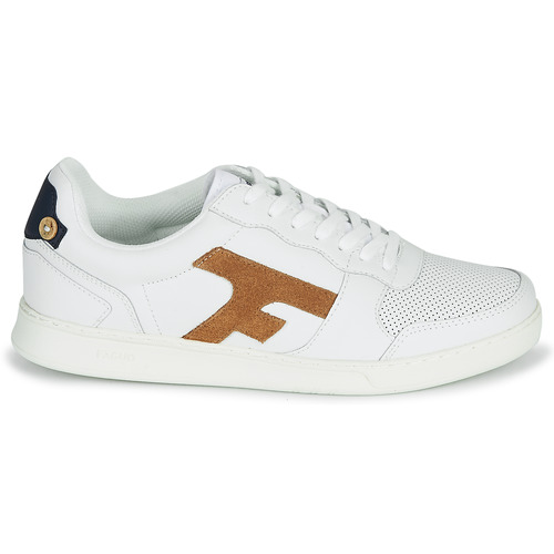 Faguo - HAZEL LEATHER - Blanc / Marron