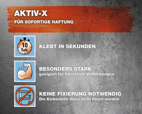 Roxolid AKTIV-X Superlijm 50g + 200ml