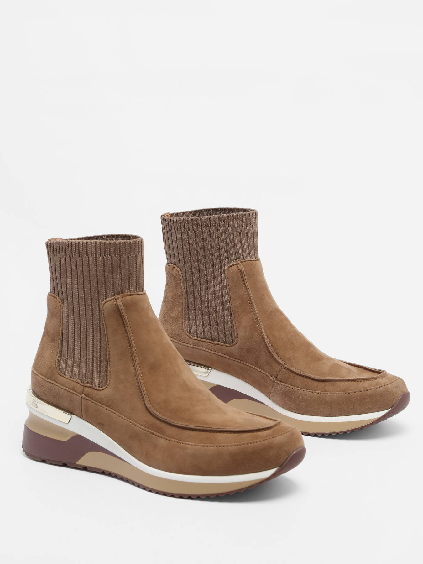 Sneakers chaussettes Veris en cuir MAM'ZELLE