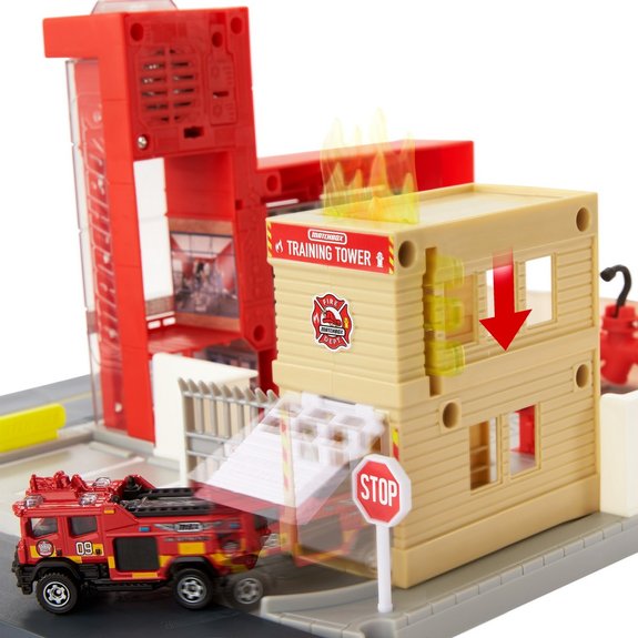 Caserne de pompiers Matchbox