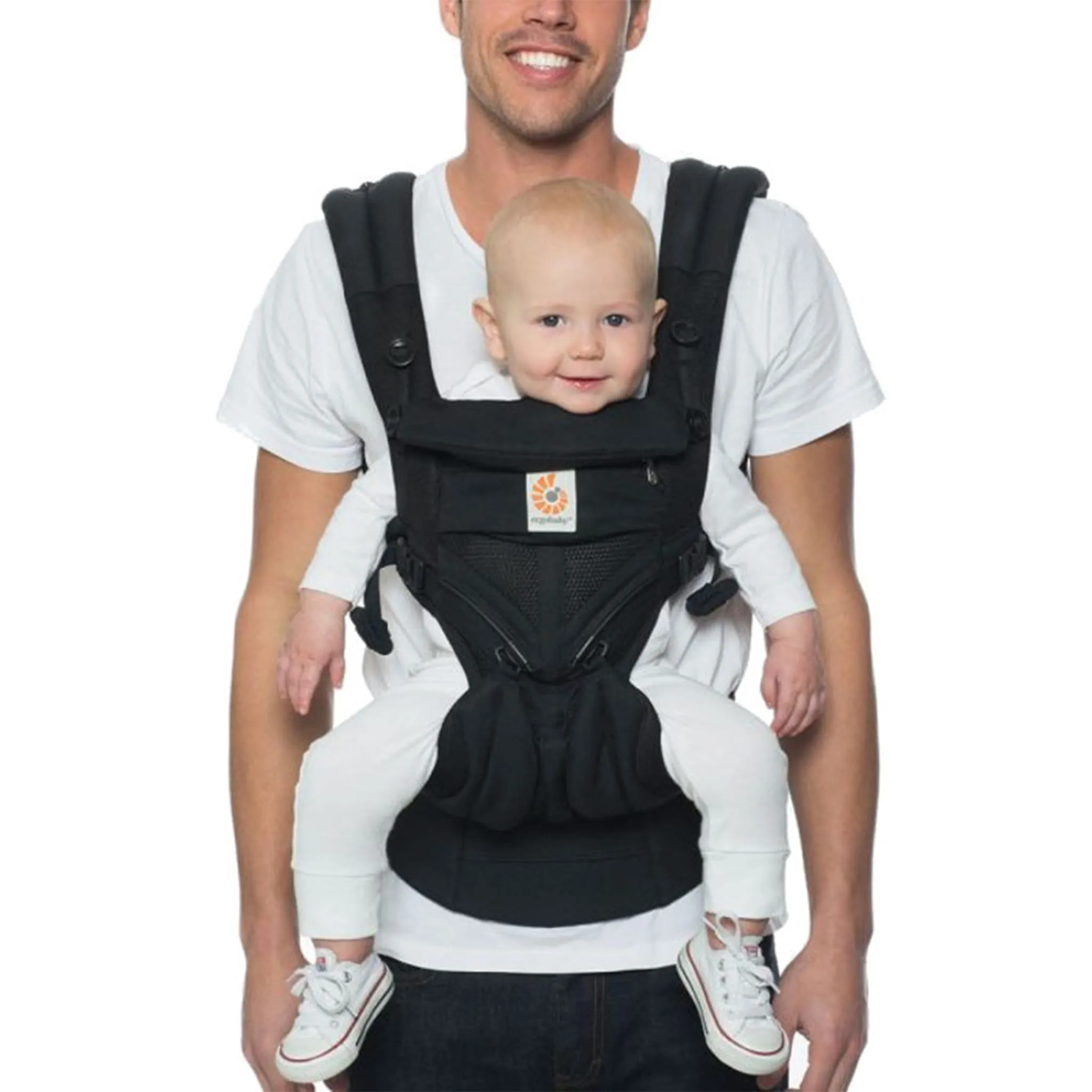 Ergobaby Porte-bébé Omni 360 Cool Air Mesh - Onyx Noir
