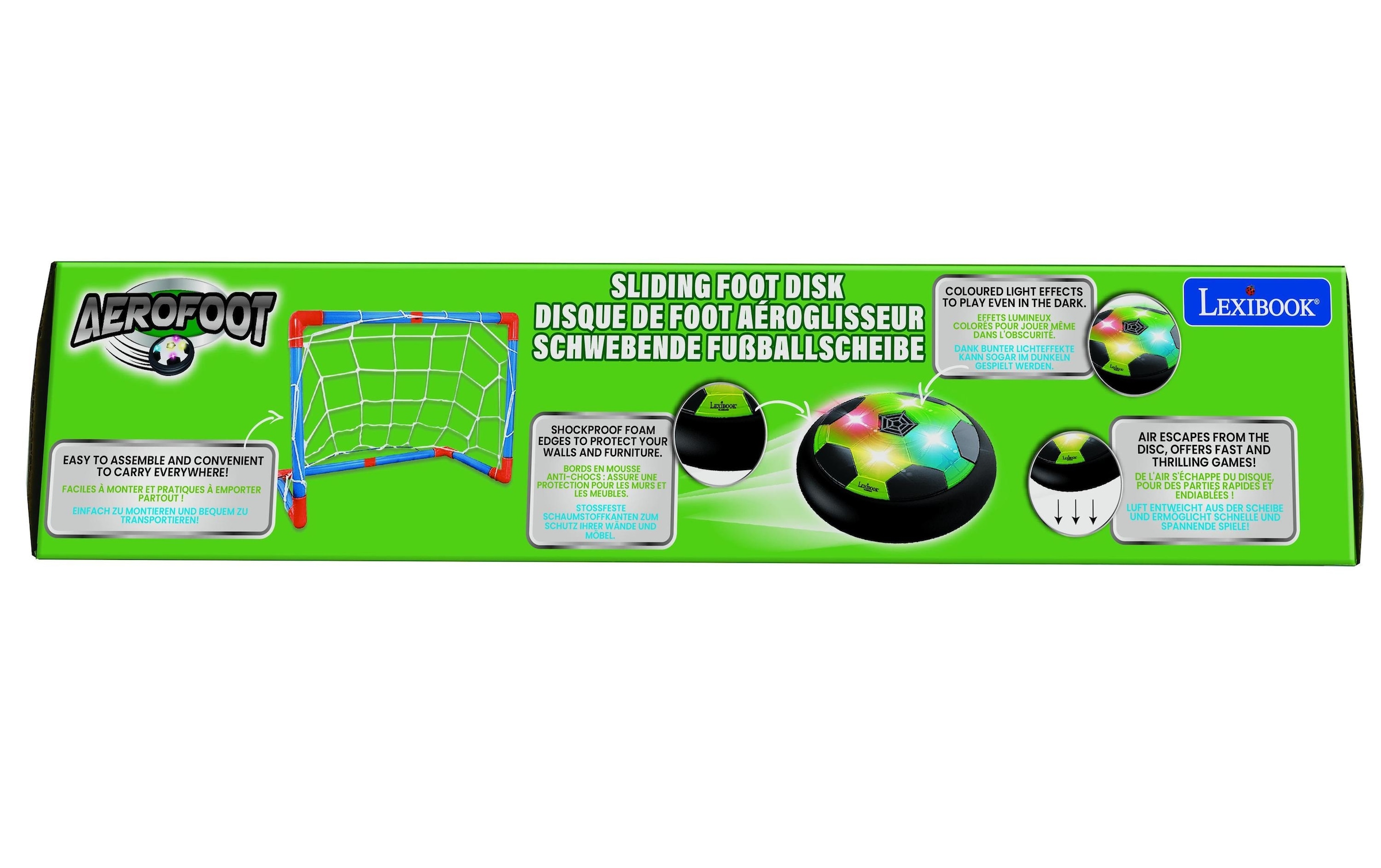 Lexibook® Fussballtor »AeroFoot« Schwebende Fussballscheibe auf Luftkissen