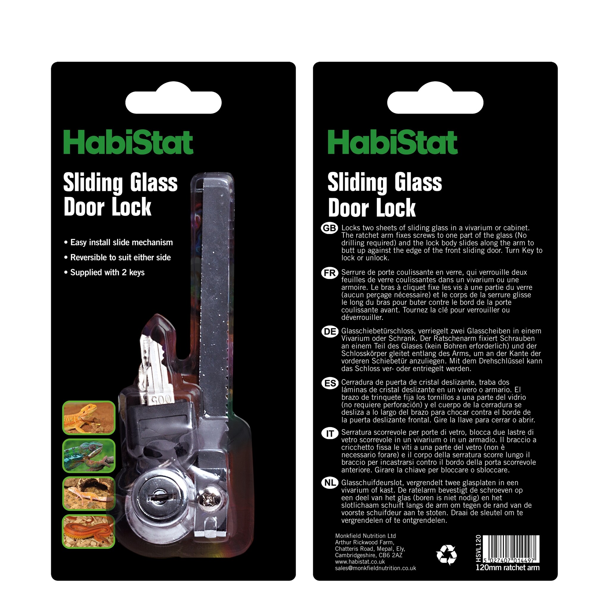 Habistat Vivarium Slot 120mm