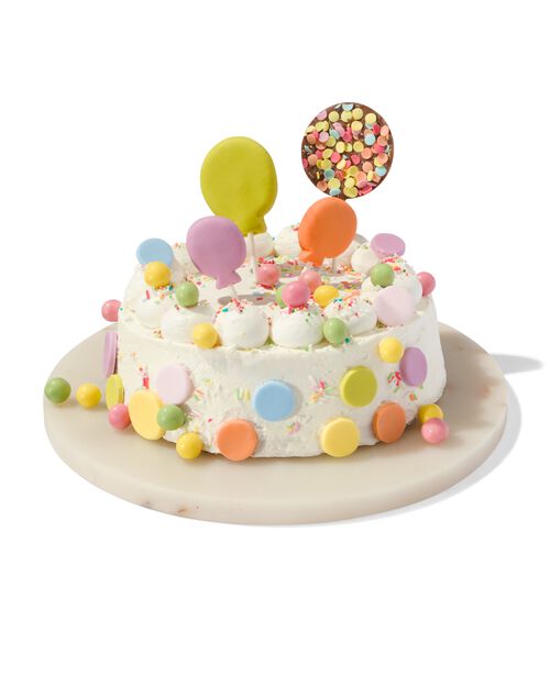 kit de décoration comestible - fête confettis