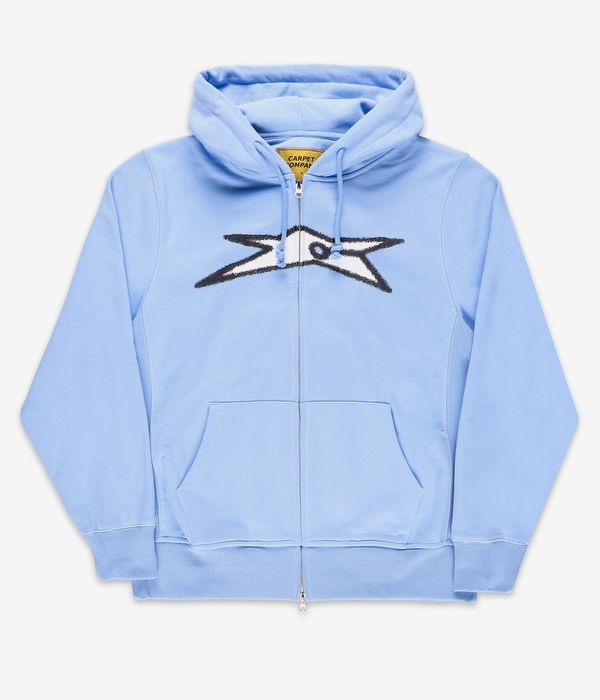 Carpet Company Bizarro Zip-Hoodie (ice blue)